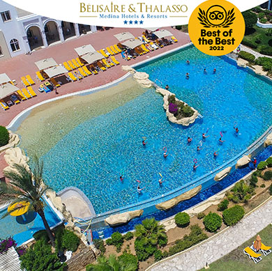 Come and relax at the Belisaire and Thalasso hotel club, a haven of peace and tranquility for a comfortable stay of well-being